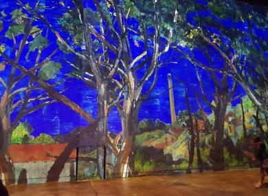 Exposition Cézanne à l'atelier des Lumières - photo 1